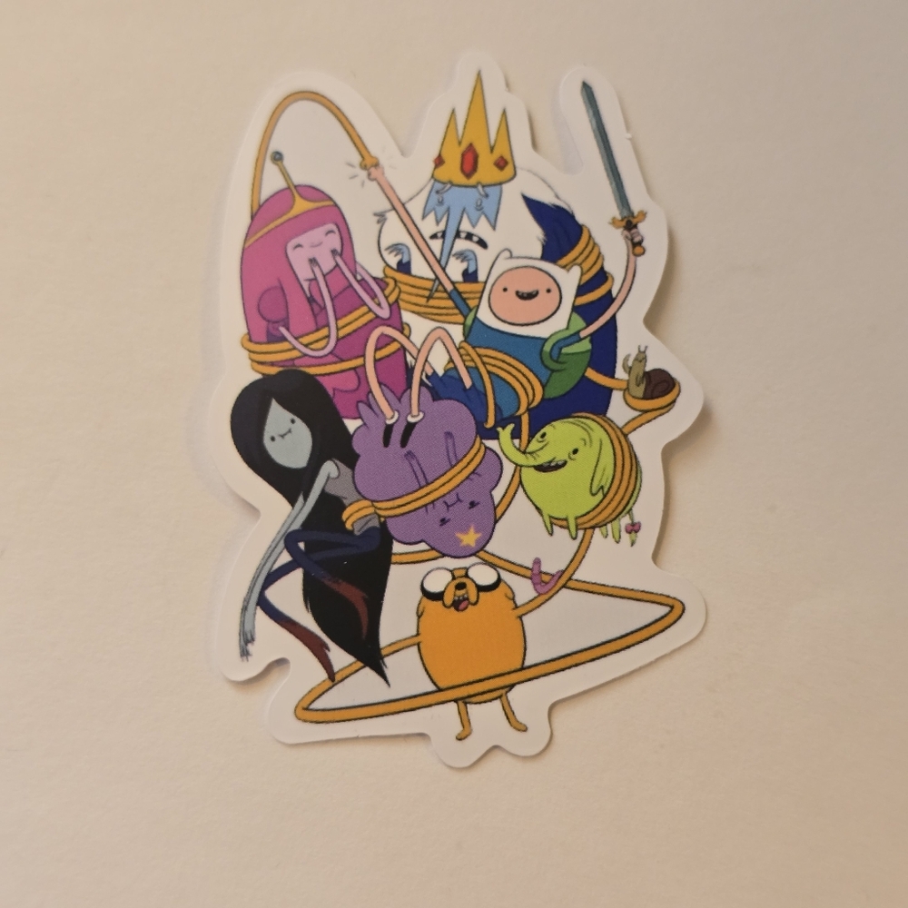 10/$10 Adventure Time Character Sticker